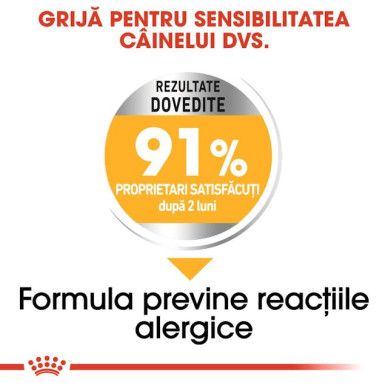Royal Canin Mini Dermacomfort Care – Hrană Uscată pentru Câini Adulți de Talie Mică, pentru Piele Sensibilă – 1 kg